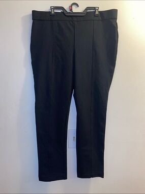 Anne Klein Women's Black Tummy Control Ponte Pants - Size XXL - NWT